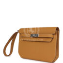 Hermes Kelly Depeches 25 Naturel Sable Togo PHW