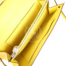 Hermes Kelly To Go Wallet Jaune Citron Ostrich PHW