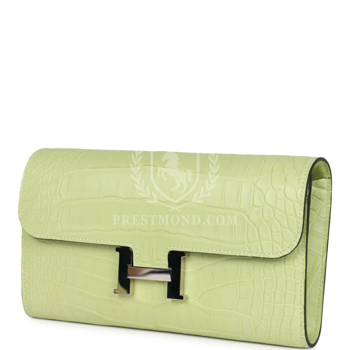 Hermes Constance Wallet To Go Jaune Bourgeon Matte Alligator PHW — изображение 5