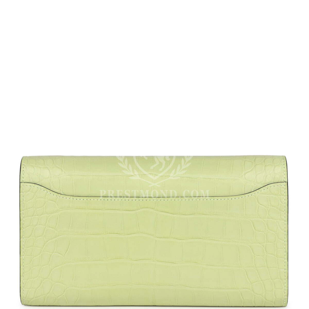 Hermes Constance Wallet To Go Jaune Bourgeon Matte Alligator PHW — изображение 4