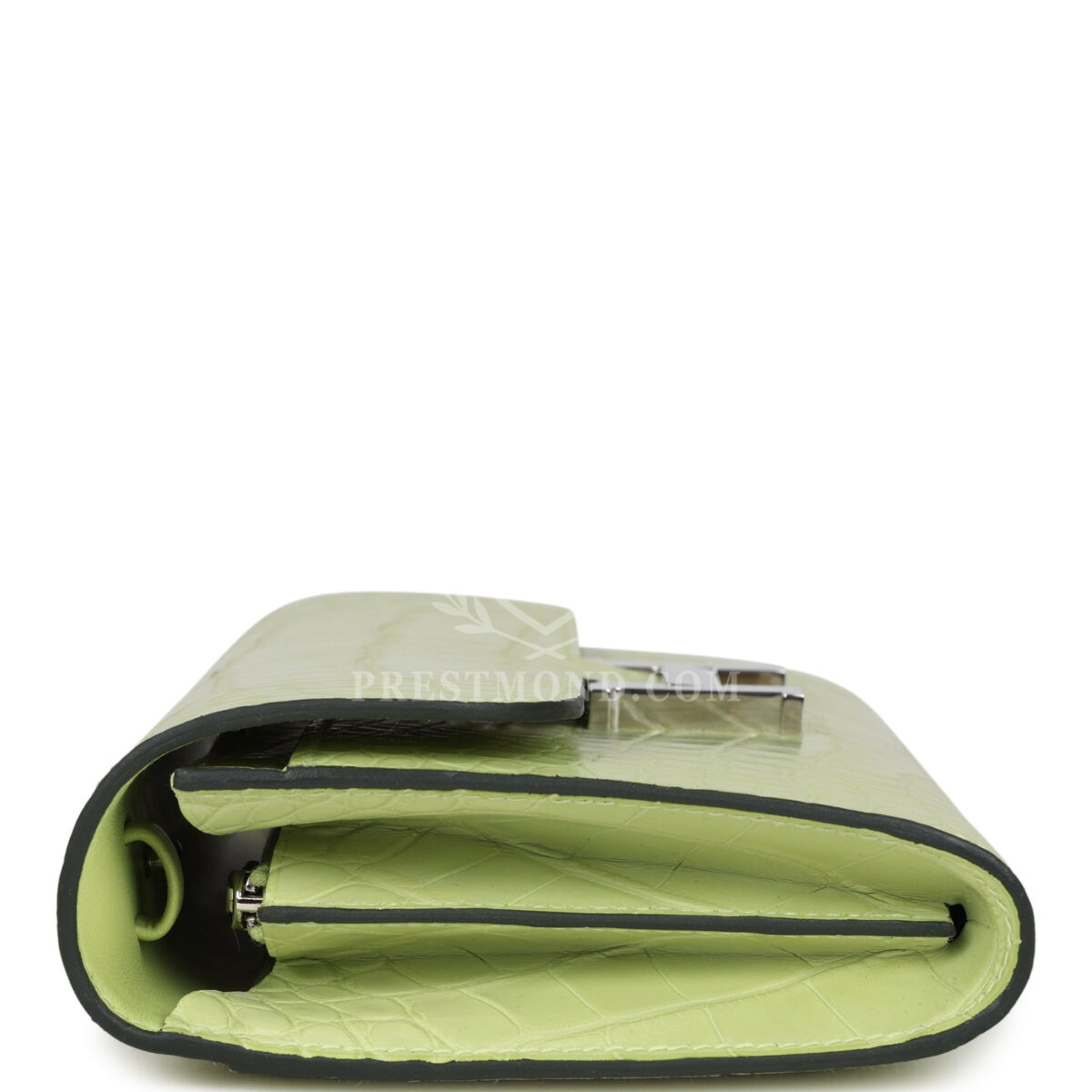 Hermes Constance Wallet To Go Jaune Bourgeon Matte Alligator PHW — изображение 3