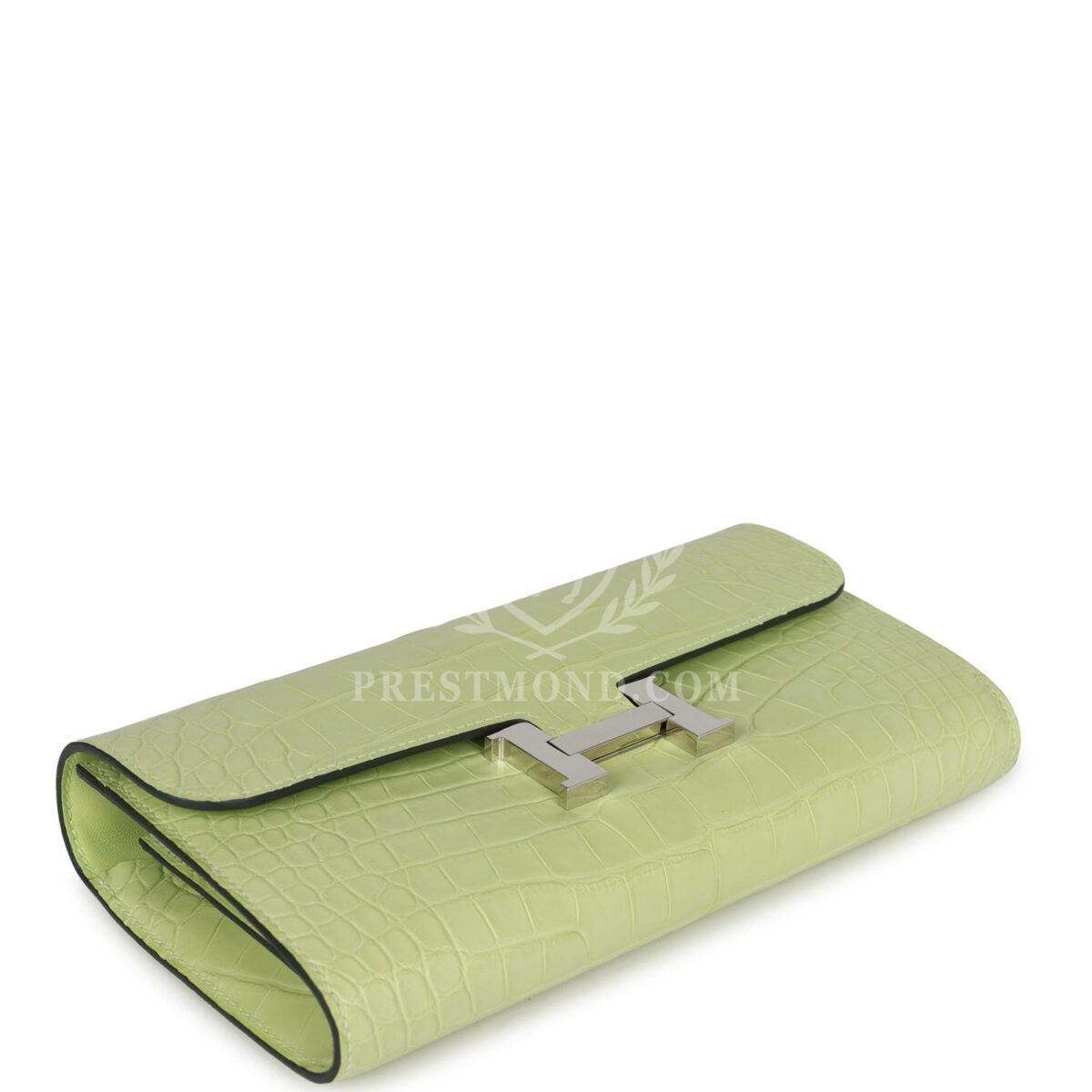 Hermes Constance Wallet To Go Jaune Bourgeon Matte Alligator PHW — изображение 6