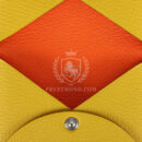 Hermes Calvi Card Holder Cumin Verso Chevre Mysore PHW