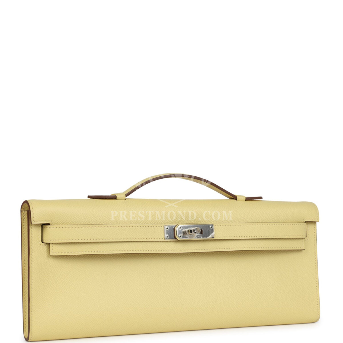 Hermes Kelly Cut Jaune Poussin Epsom PHW — изображение 2