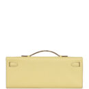 Hermes Kelly Cut Jaune Poussin Epsom PHW
