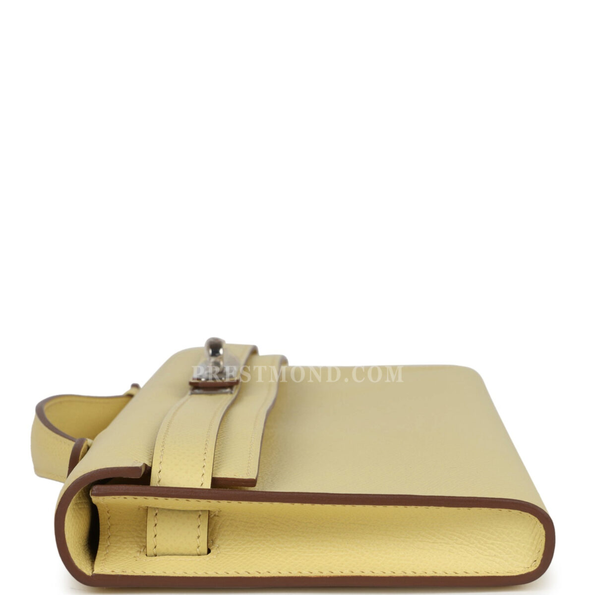 Hermes Kelly Cut Jaune Poussin Epsom PHW — изображение 3