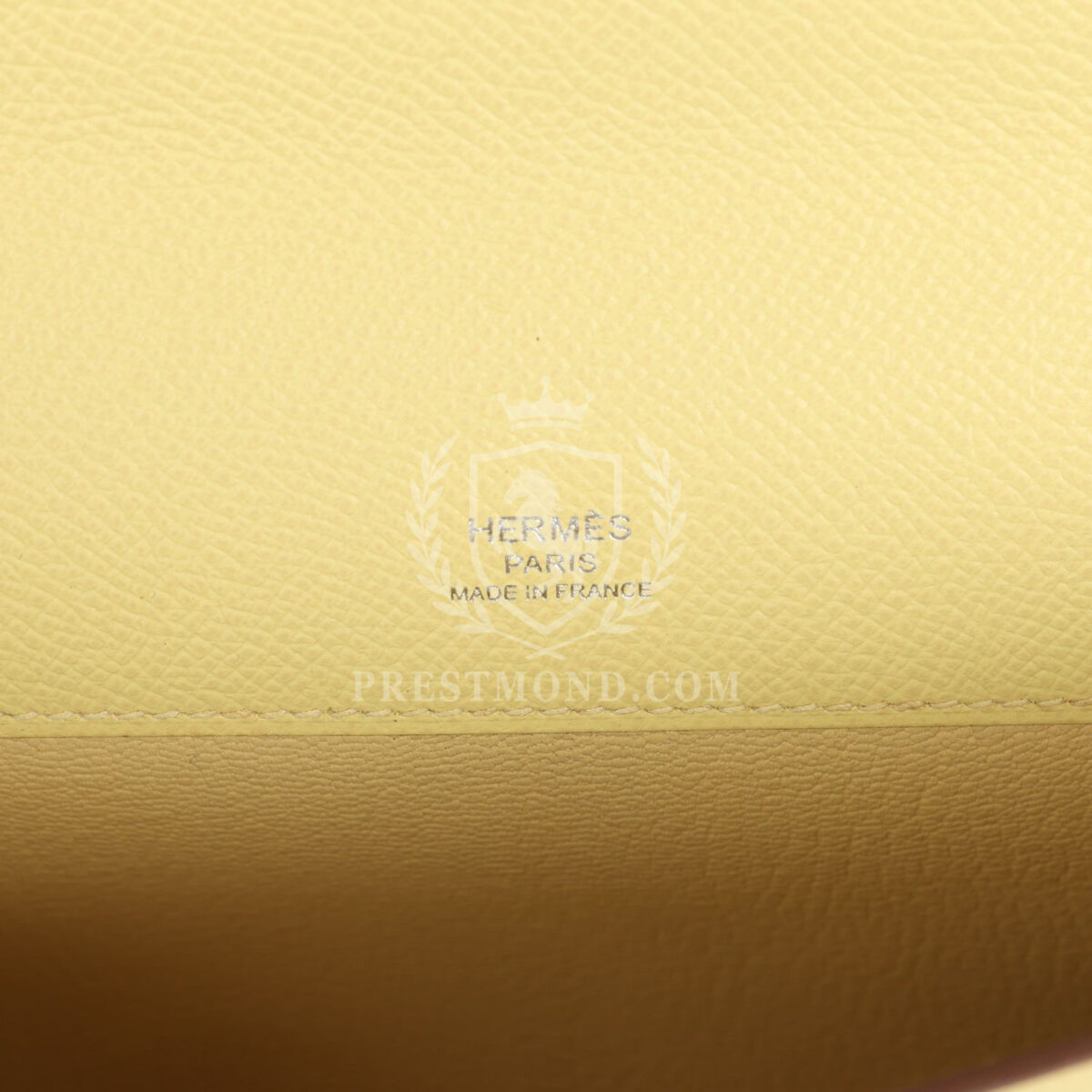 Hermes Kelly Cut Jaune Poussin Epsom PHW — изображение 7