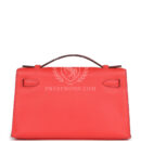 Hermes Kelly Pochette Rose Jaipur Epsom GHW