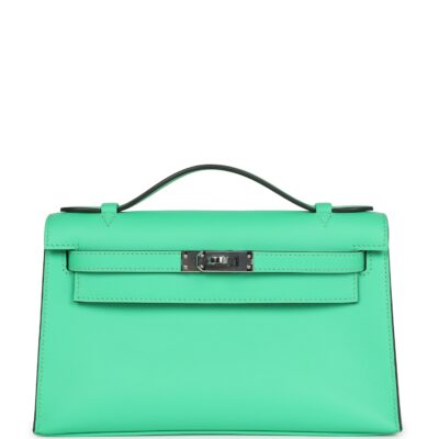 Hermes Kelly Pochette Vert Comics Swift PHW