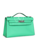 Hermes Kelly Pochette Vert Comics Swift PHW