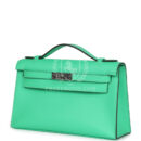 Hermes Kelly Pochette Vert Comics Swift PHW