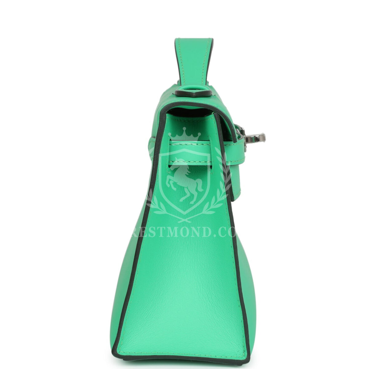 Hermes Kelly Pochette Vert Comics Swift PHW — изображение 3