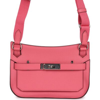 Hermes Mini Jypsiere Rose Azalee Swift PHW