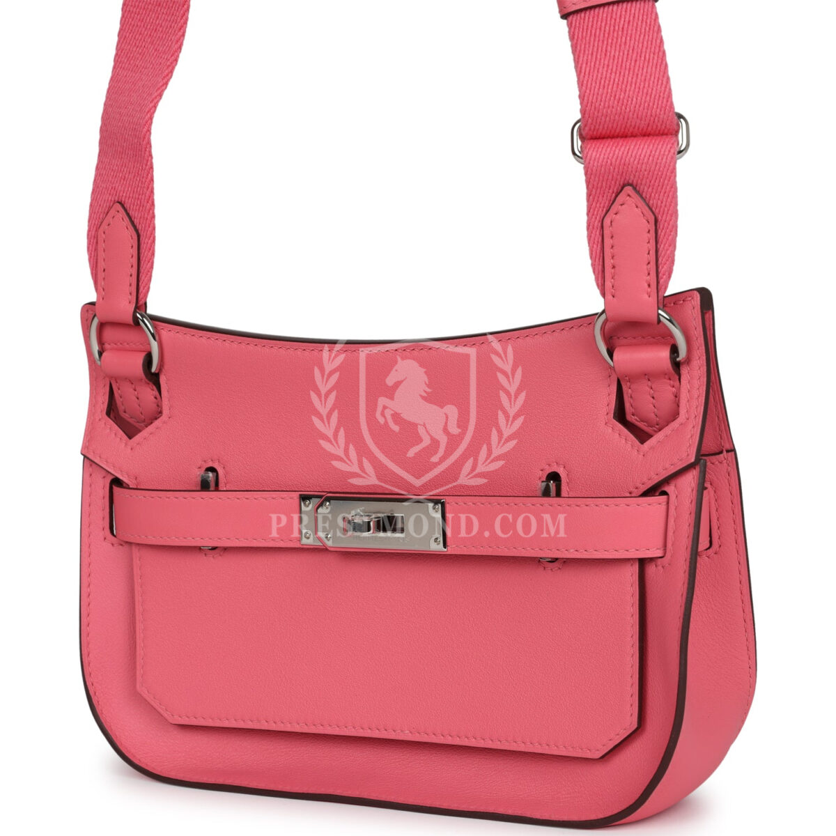 Hermes Mini Jypsiere Rose Azalee Swift PHW — изображение 5