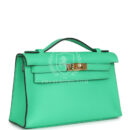 Hermes Kelly Pochette Vert Comics Swift GHW