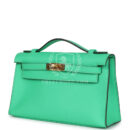 Hermes Kelly Pochette Vert Comics Swift GHW