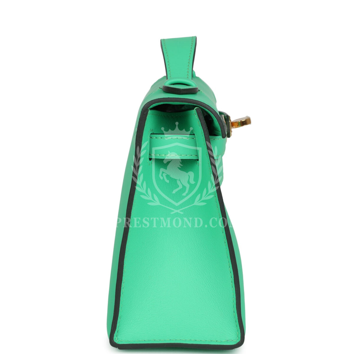 Hermes Kelly Pochette Vert Comics Swift GHW — изображение 4