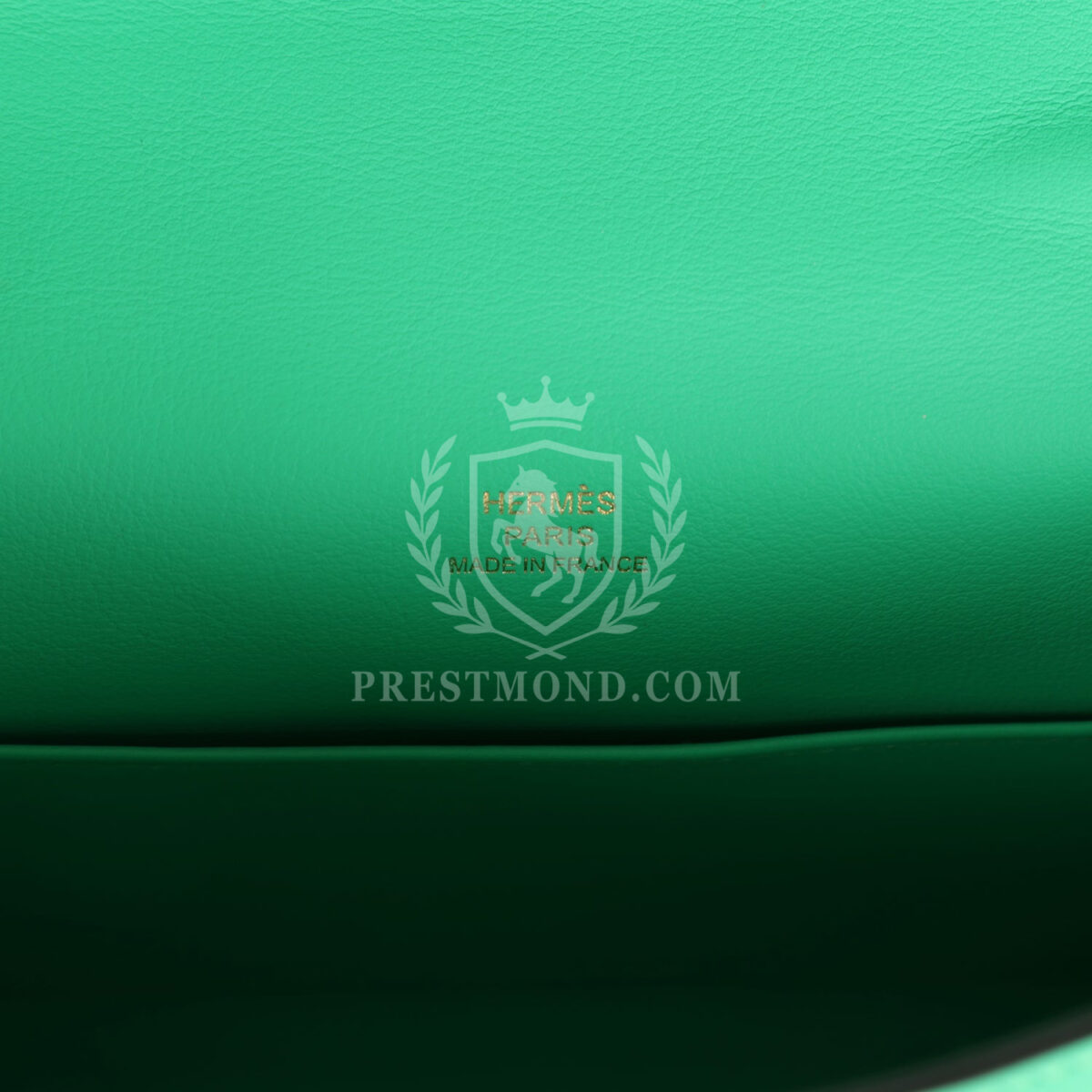 Hermes Kelly Pochette Vert Comics Swift GHW — изображение 7