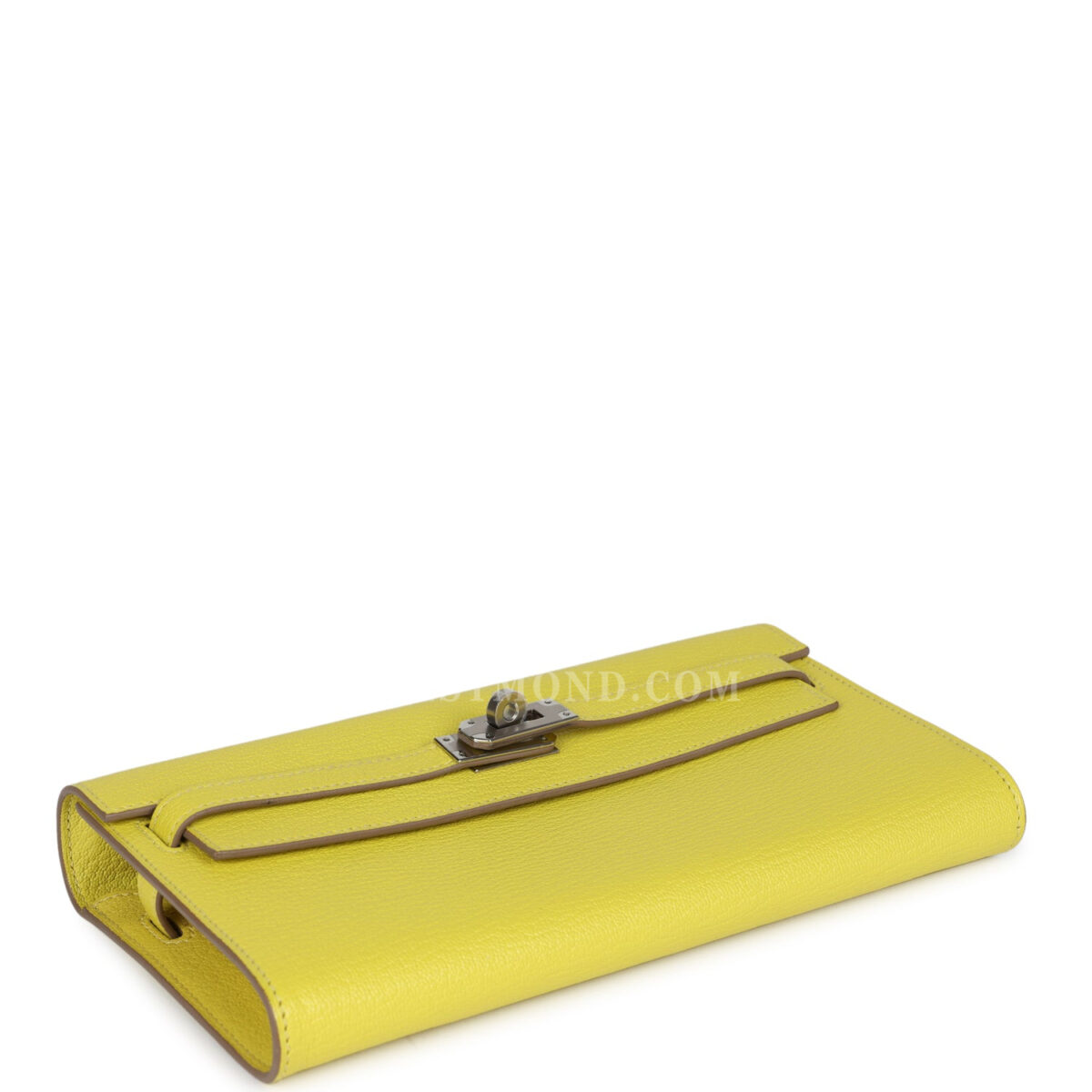 Hermes Kelly Wallet To Go Lime Chevre PHW — изображение 6
