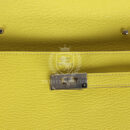 Hermes Kelly Wallet To Go Lime Chevre PHW
