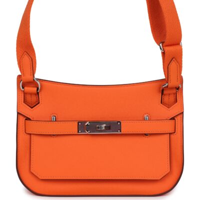 Hermes Mini Jypsiere Orange Minium Swift PHW