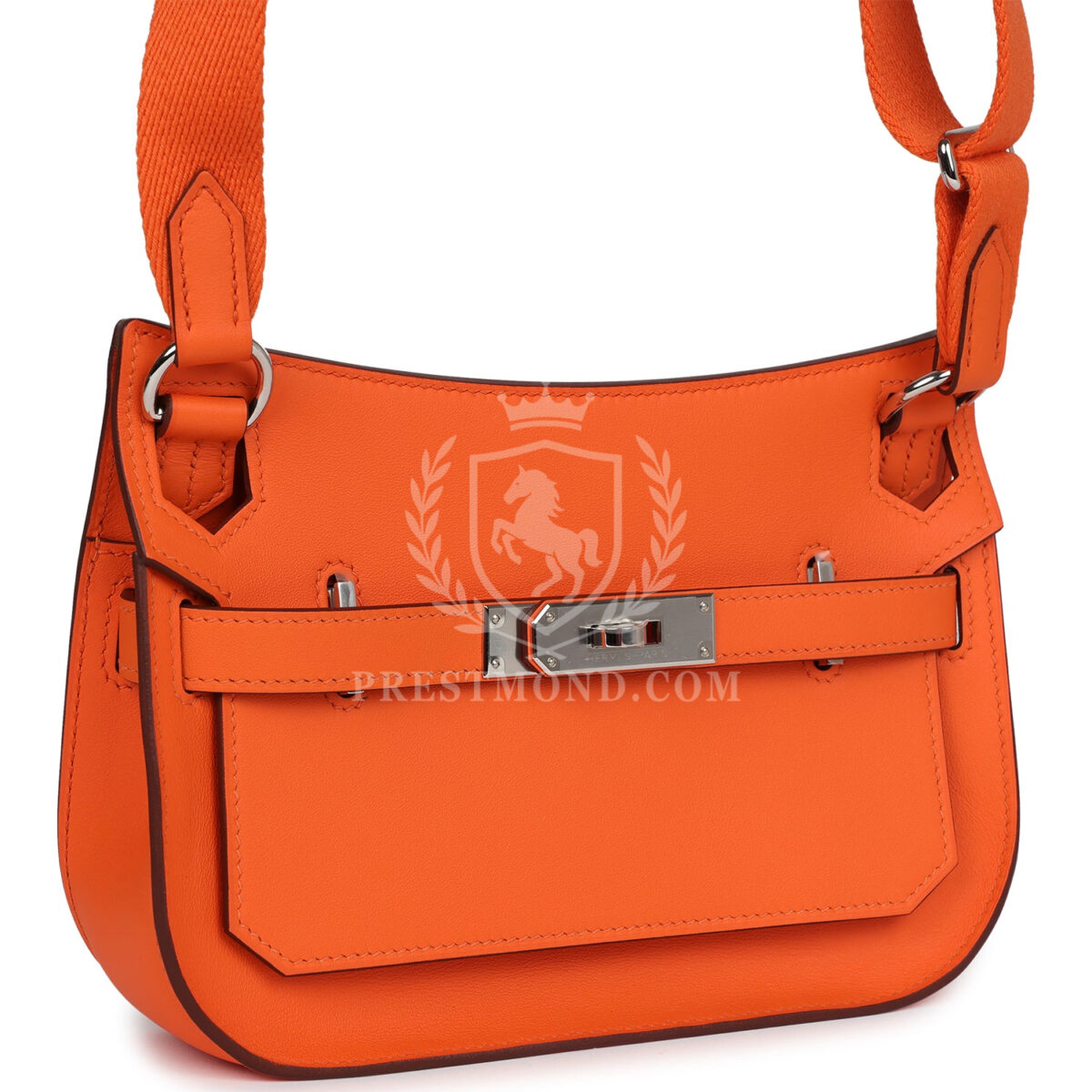 Hermes Mini Jypsiere Orange Minium Swift PHW — изображение 2