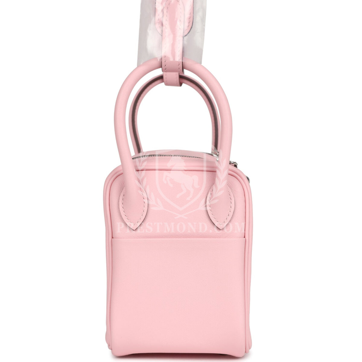 Hermes Mini Lindy Rose Sakura Swift PHW — изображение 3