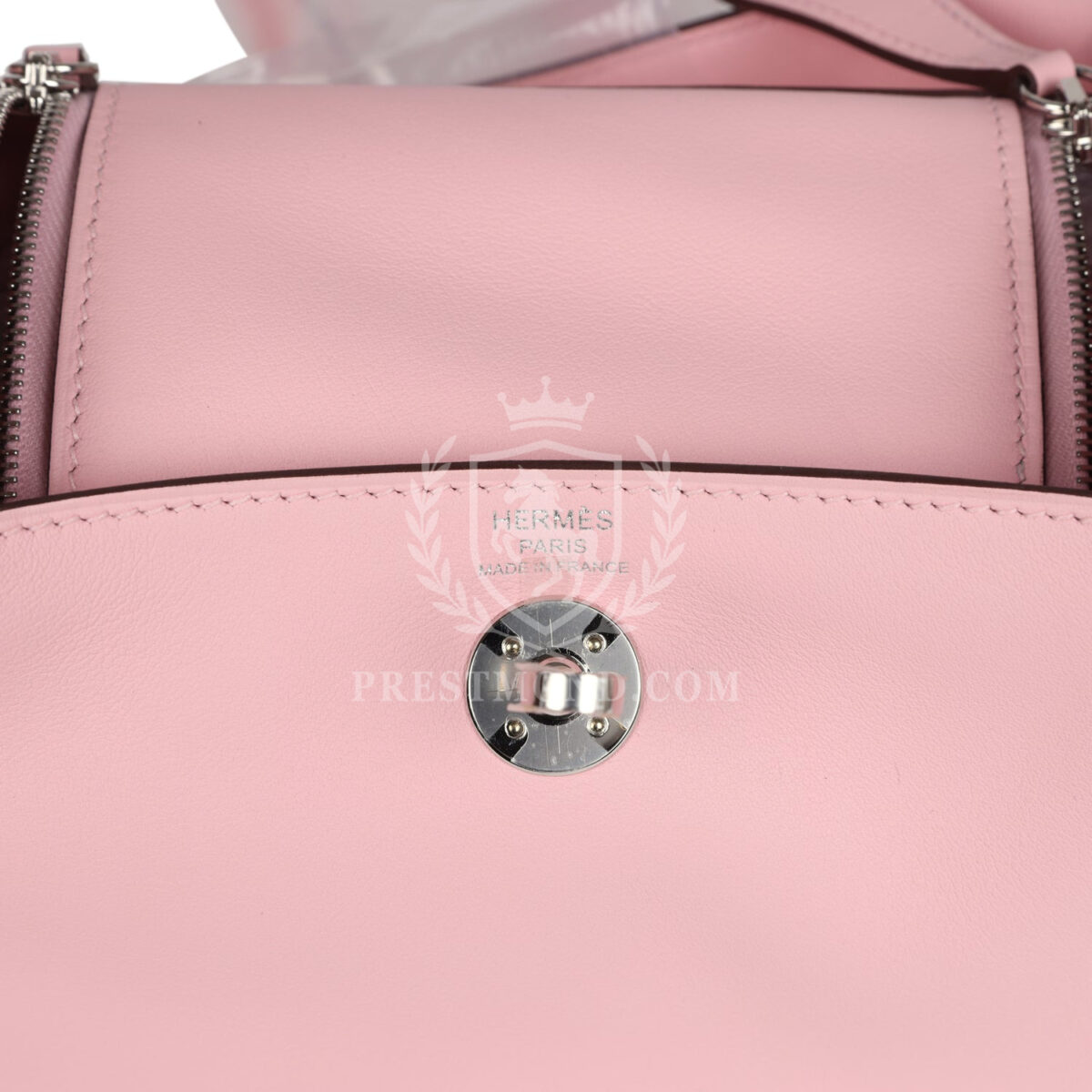 Hermes Mini Lindy Rose Sakura Swift PHW — изображение 8