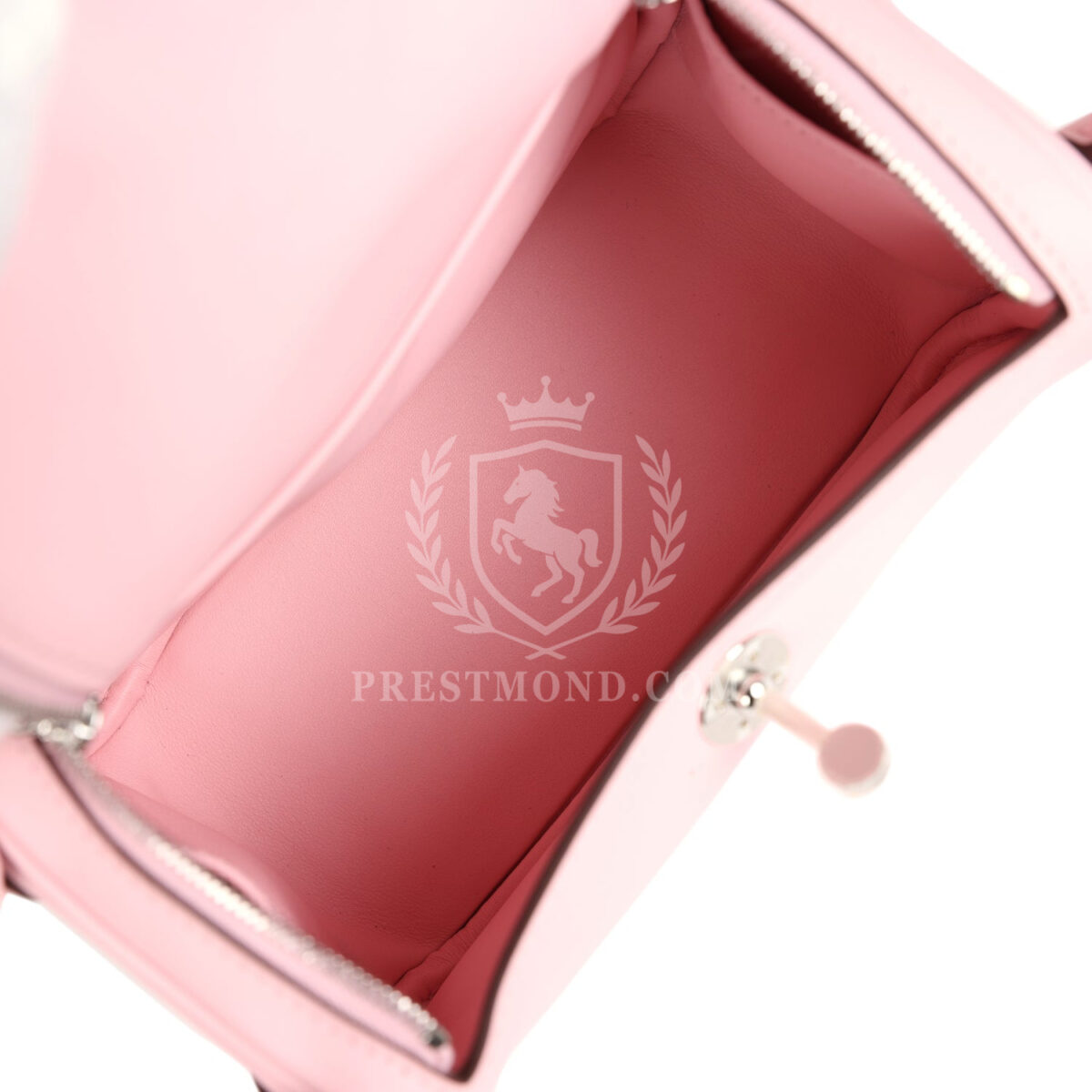 Hermes Mini Lindy Rose Sakura Swift PHW — изображение 9