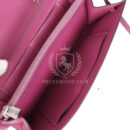 Hermes Kelly Wallet To Go Rose Pourpre Chevre PHW