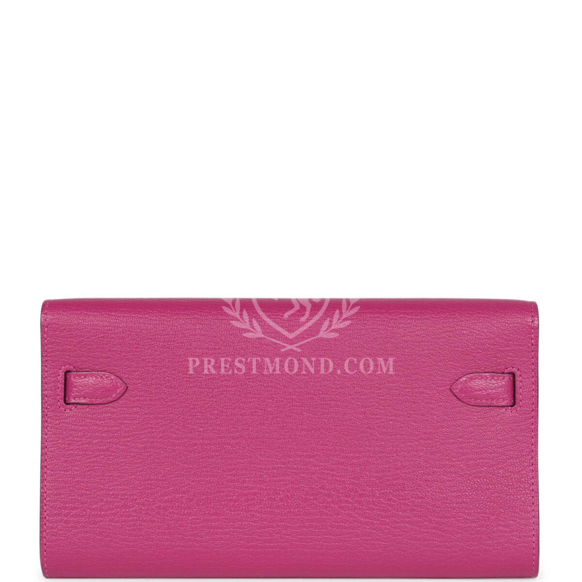 Hermes Kelly Wallet To Go Rose Pourpre Chevre PHW — изображение 4