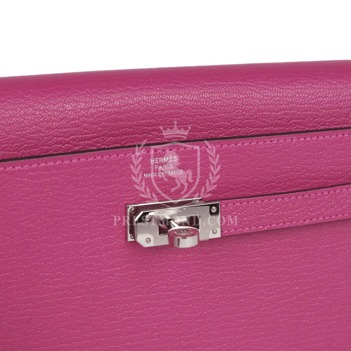 Hermes Kelly Wallet To Go Rose Pourpre Chevre PHW — изображение 7