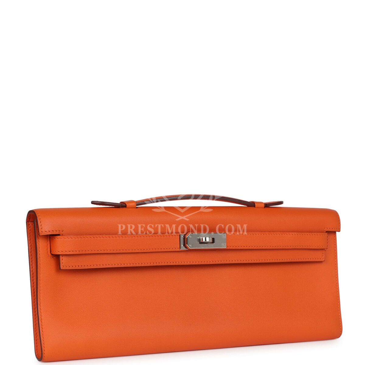 Hermes Kelly Cut Orange Swift PHW — изображение 2