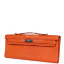 Hermes Kelly Cut Orange Swift PHW