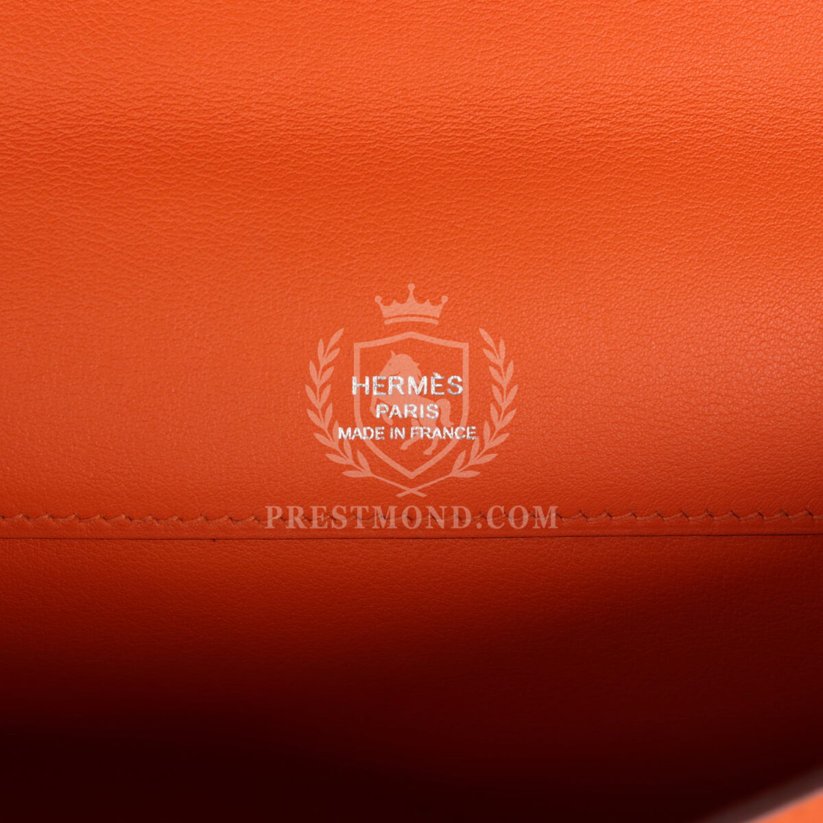 Hermes Kelly Cut Orange Swift PHW — изображение 7