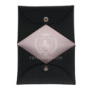 Hermes Calvi Card Holder Black Verso Chevre PHW