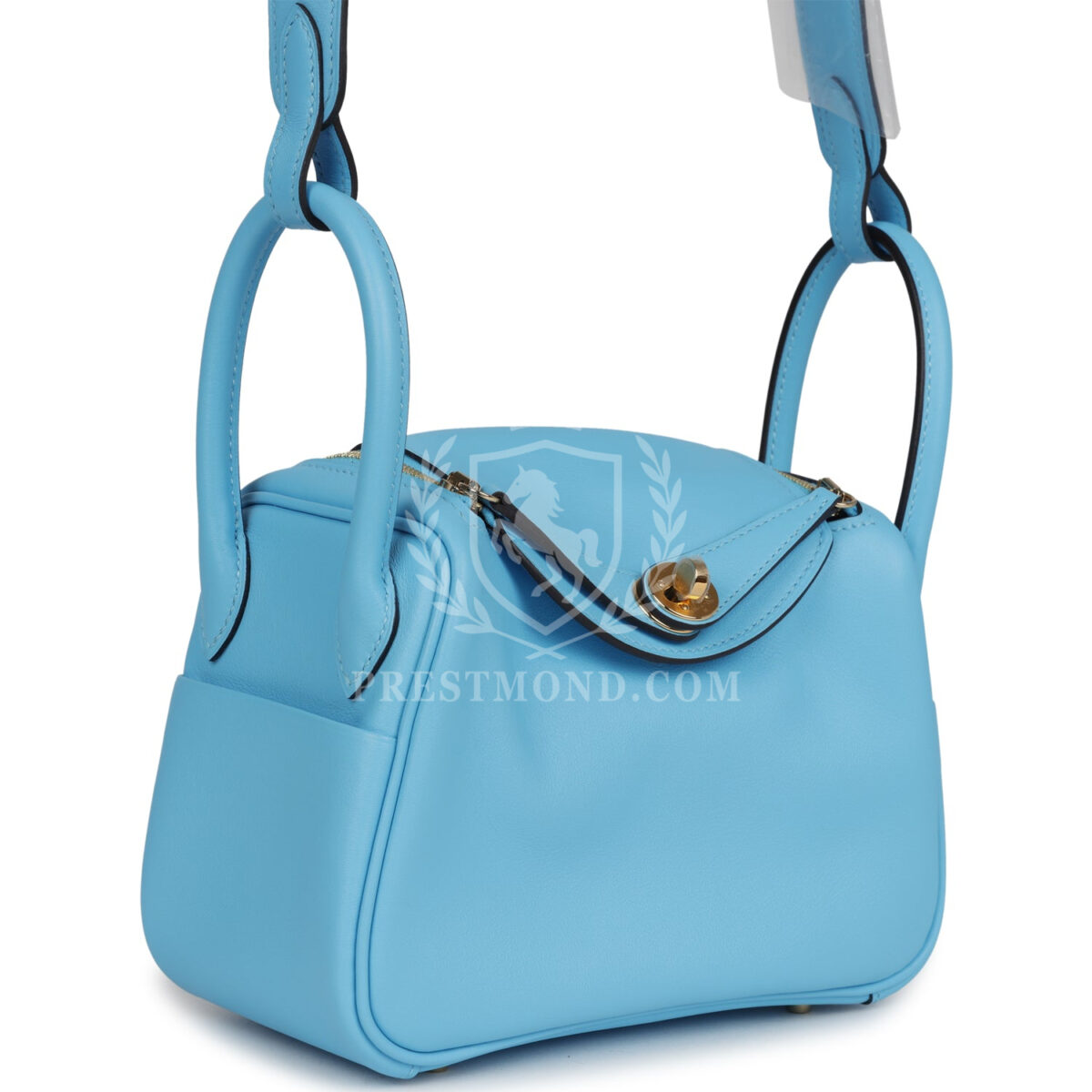 Hermes Mini Lindy Celeste Swift GHW — изображение 2