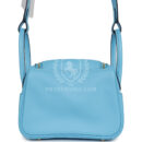 Hermes Mini Lindy Celeste Swift GHW