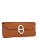 Hermes Chaine d' Ancre Wallet to Go Gold Epsom PHW