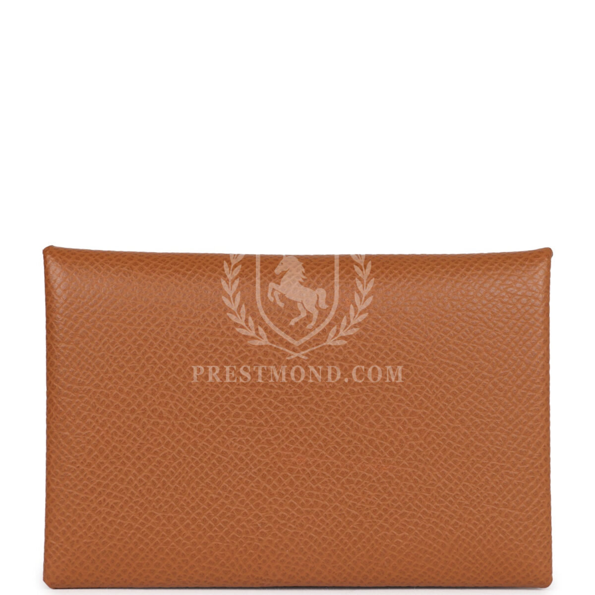 Hermes Calvi Card Holder Gold Epsom PHW — изображение 4