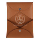 Hermes Calvi Card Holder Gold Epsom PHW