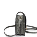 Hermes Mini Roulis Gris Ciment Shiny Alligator PBHW