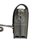 Hermes Mini Roulis Gris Ciment Shiny Alligator PBHW