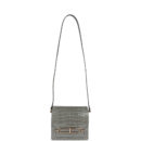 Hermes Mini Roulis Gris Ciment Shiny Alligator PBHW