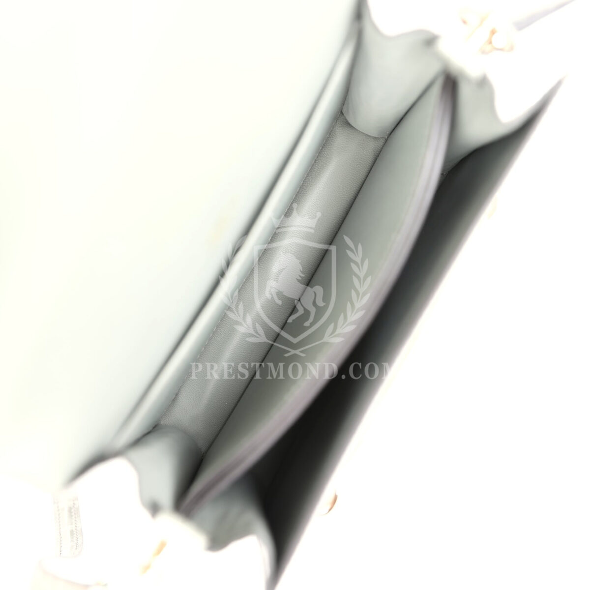 Hermes Mini Roulis Gris Ciment Shiny Alligator PBHW — изображение 10