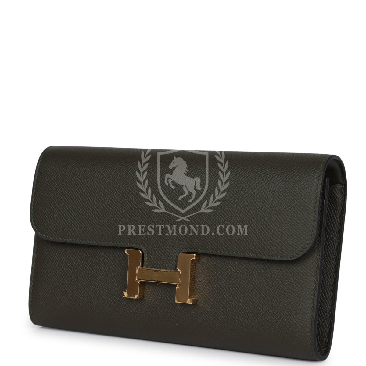 Hermes Constance Wallet To Go Vert De Gris Epsom GHW — изображение 5