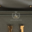 Hermes Constance Wallet To Go Vert De Gris Epsom GHW