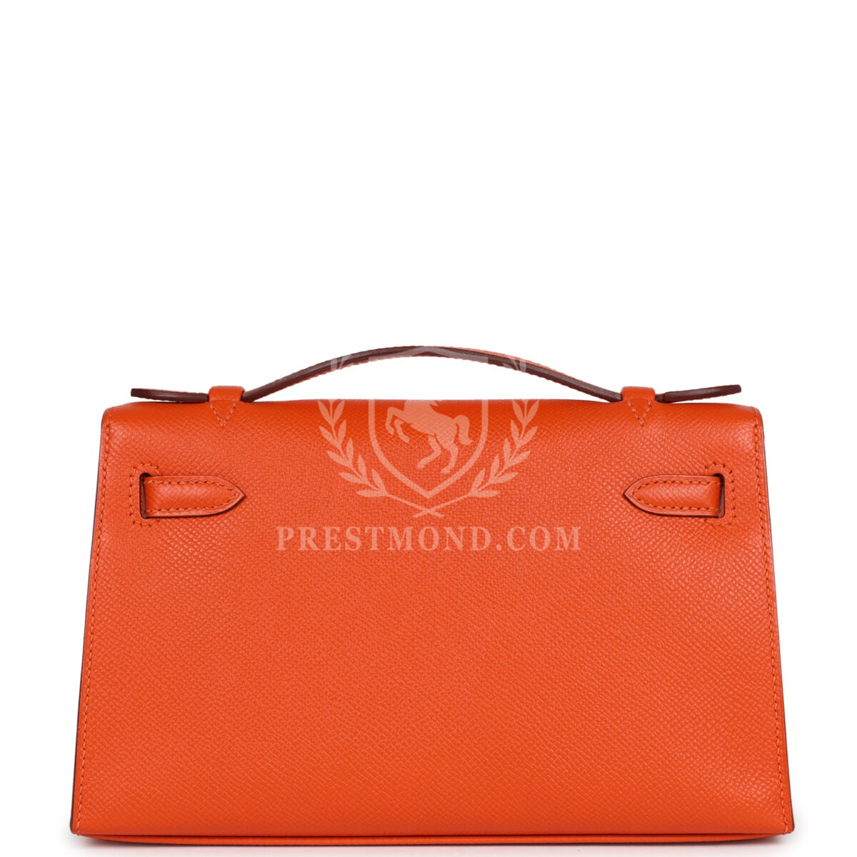 Hermes Kelly Pochette Feu Epsom PHW — изображение 4