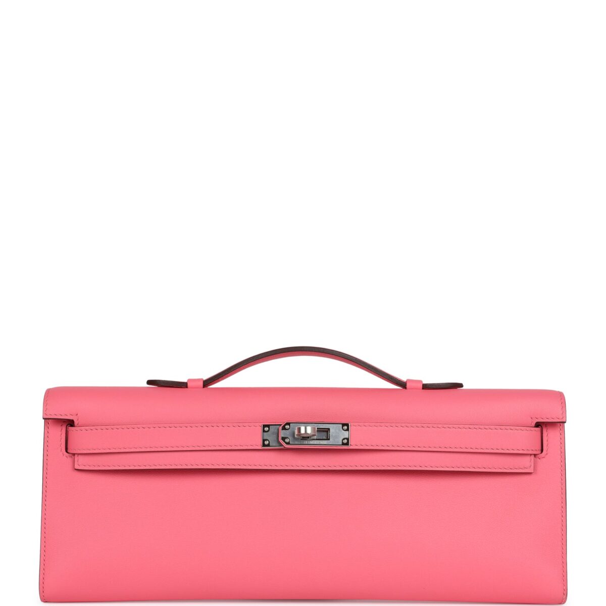 Hermes Kelly Cut Rose Azalee Swift PHW