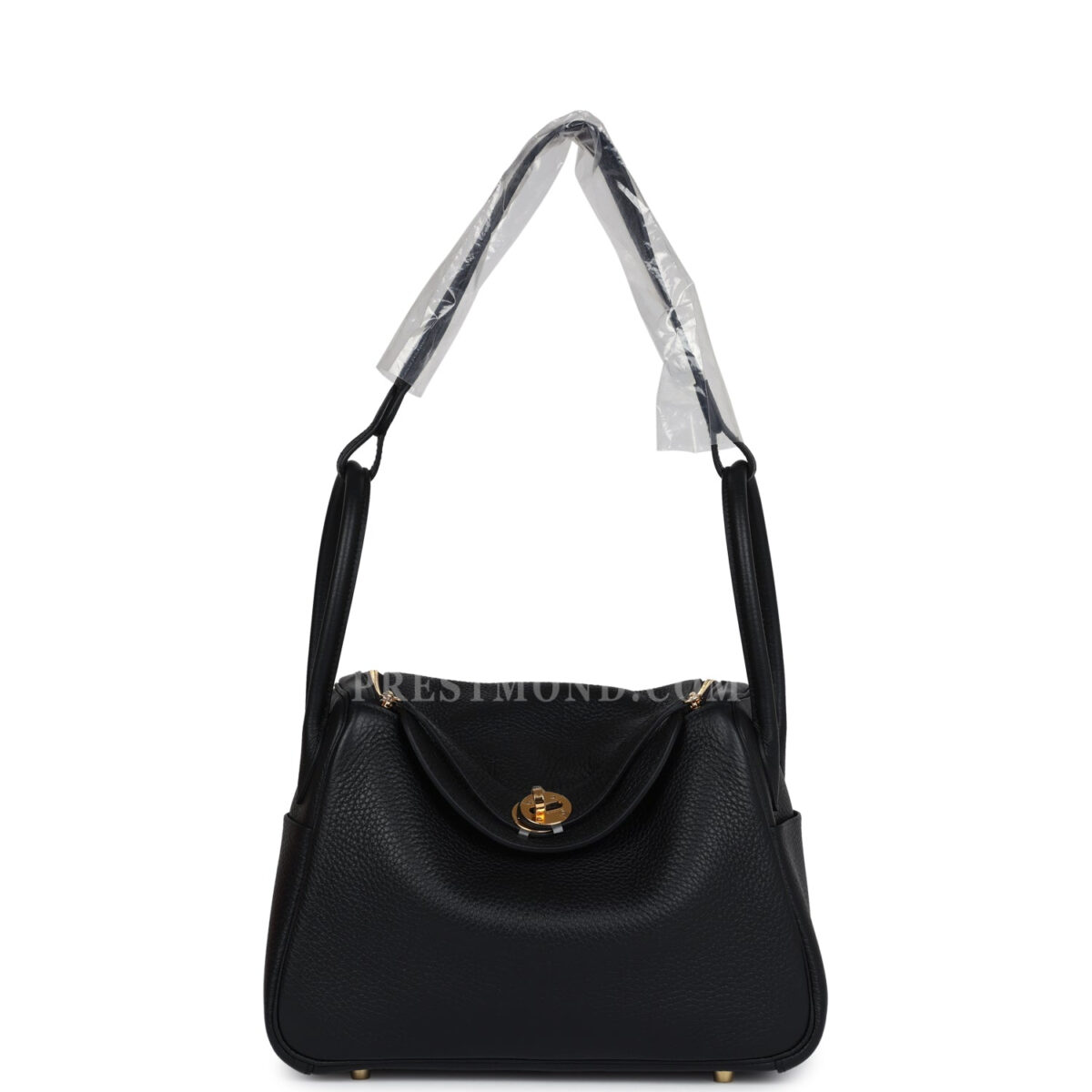 Hermes Lindy 26 Black Clemence GHW — изображение 7
